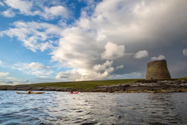 Kayaking at Mousa Broch