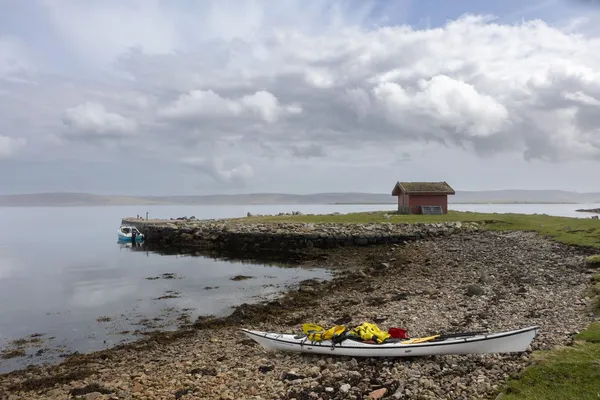 Hildasay beach