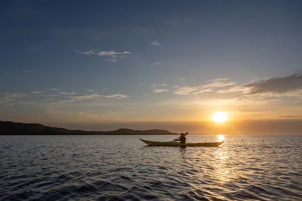 Kayaking at Sunset