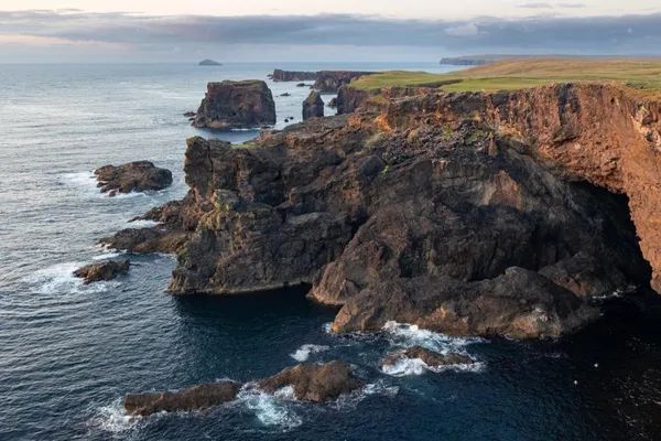 Eshaness cliffs